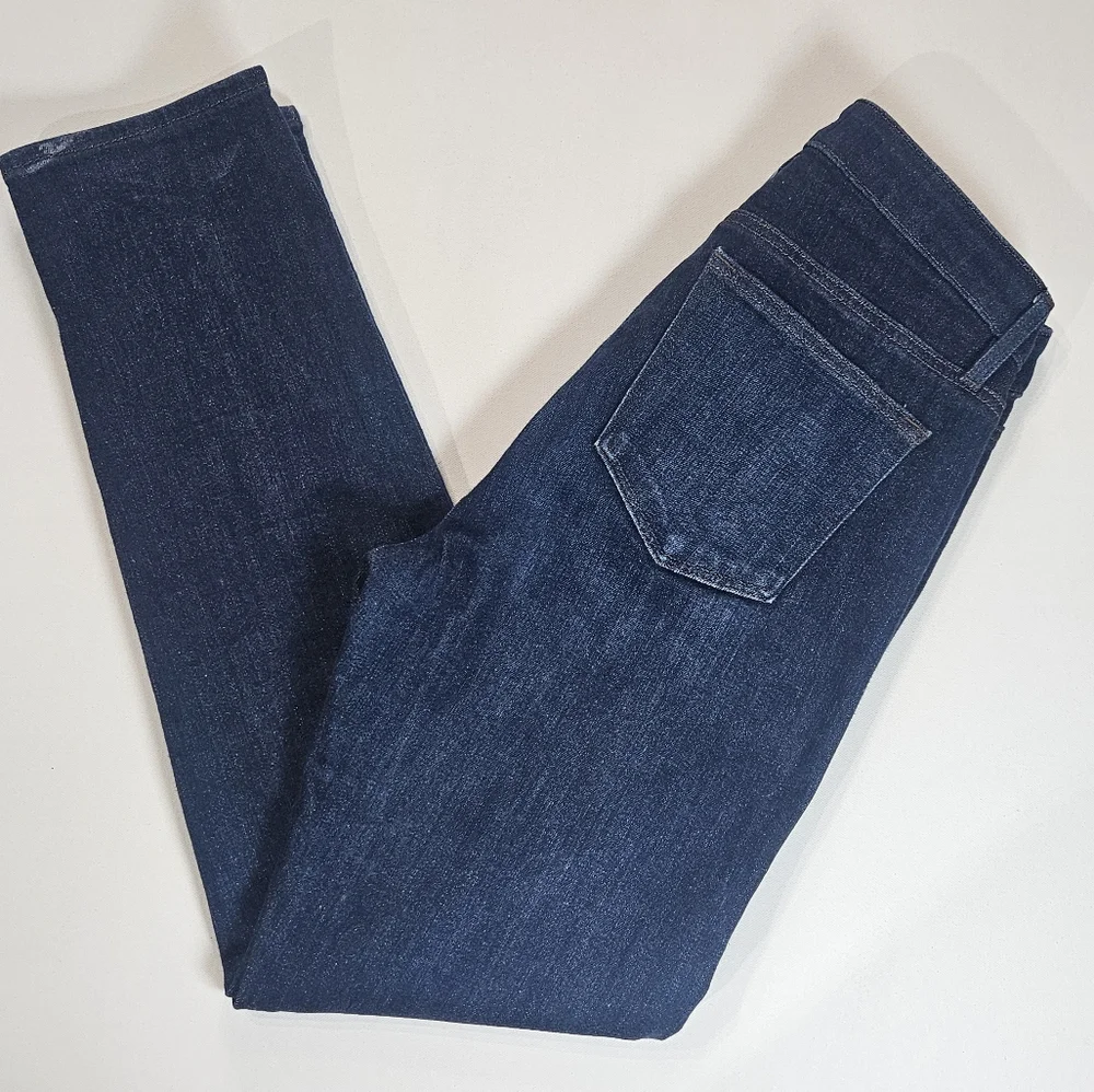 Loft Jeans‎ Womens Size 2 Blue The Curvy Super Soft Girlfriend Minimalist Denim - Picture 7 of 8